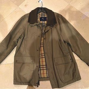 Burberry coat for men very good shape